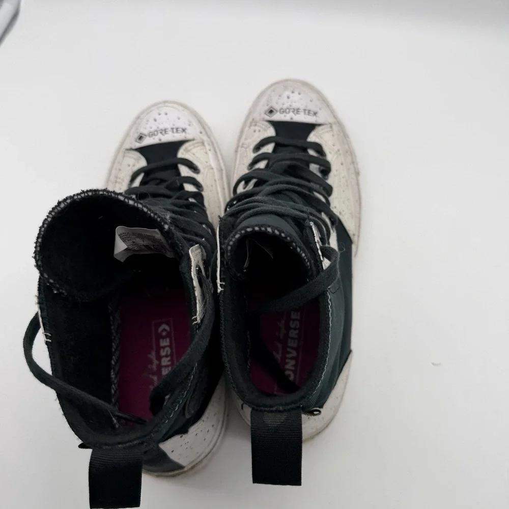 Converse has wear